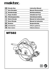 Maktec MT582 Instruction Manual