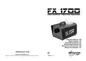JB Systems FX 1700 Operation Manual