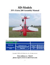 SD-Models Extra 260 Assembly Manual
