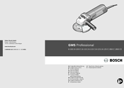 Bosch GWS 6-115 E PROFESSIONAL Original Instructions Manual