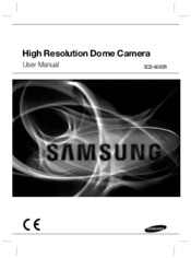 Samsung SCD-6083R User Manual