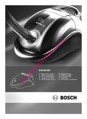 Bosch BSG81466 Instruction Manual