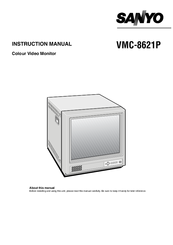 Sanyo VMC-8621P Instruction Manual