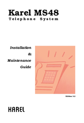 Karel MS48 Installation & Maintenance Manual