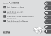 Epson Stylus Photo PX820FWD Basic Operation Manual
