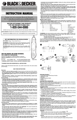 Black & Decker 9073 Instruction Manual