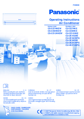 Panasonic CS-CE12HKEW Operating Instructions Manual