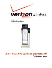 Verizon Wireless pc770 Product User Manual