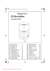 Electrolux EKF60 series Instruction Book