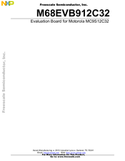 Freescale Semiconductor M68EVB912C32 Owner's Manual