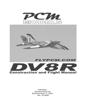 PCM DV8R Construction And Flight Manual
