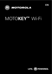 Motorola MOTOKEY Wi-Fi Getting Started Manual