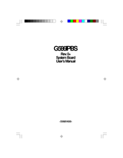DFI G586IPBS User Manual