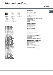 Hotpoint FH 891 P IX/HA Operating Instructions Manual