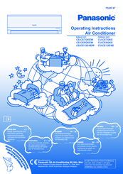 Panasonic CS-CE12GKEW Operating Instructions Manual