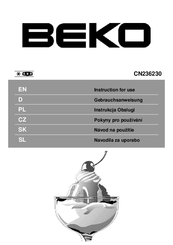 Beko CN236230 Instructions For Use Manual