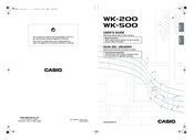 Casio WK-200 User Manual