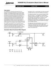Intersil HI5905EVAL2 User Manual