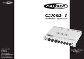 Caliber CXQ 1 Instruction Manual