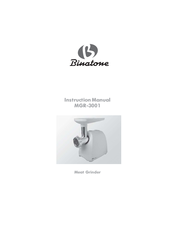 Binatone MGR-3001 Instruction Manual