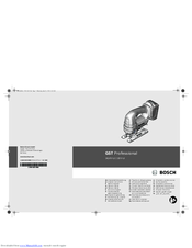Bosch GAS Professional 18 V-LI Original Instructions Manual