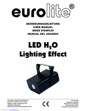 EuroLite LED H2O Water Effect IR User Manual
