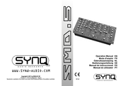 SYNQ AUDIO RESEARCH smd.5 Operation Manual