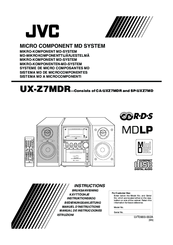 JVC UX-Z7MDR Instructions Manual