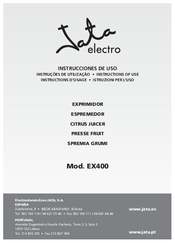 Jata EX400 Instructions Of Use