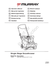Murray 1695886 Operator's Manual