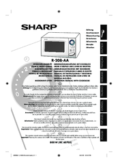 Sharp R-208-AA Operation Manual With Cookbook