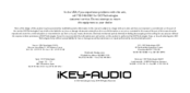 iKEY-AUDIO G3 Instruction Manual