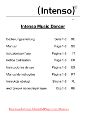 Intenso Music Dancer Manual