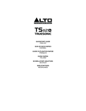 Alto TS II 2 A Truesonic Quick Start Manual