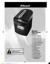 Rexel Mercury REM723 Instruction Manual