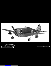 E-FLITE thunderbolt p-47 Assembly Manual