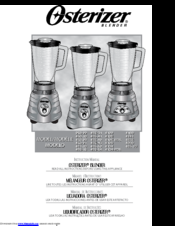 Osterizer 4134-R3S Instruction Manual