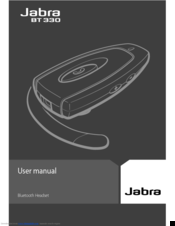 Jabra BT330 User Manual