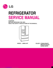 LG LSMX214ST Service Manual