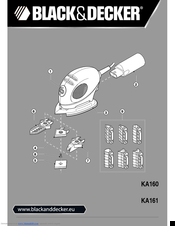 Black & Decker KA161 Original Instructions Manual