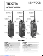Kenwood TK-5210 K2 Service Manual