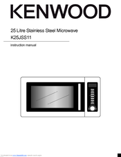 Kenwood K25JSS11 Instruction Manual