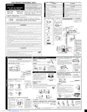 Hitachi RAC-18G4 Installation Manual