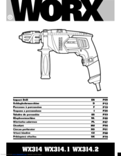 Worx WX314.2 Original Instructions Manual