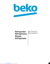 Beko DN 150220 X User Manual