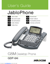 JabloCom JabloPhone GDP-04i User Manual