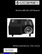McGrey MB-500 User Manual