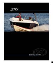 Cobalt Digital Inc 276 bowrider Owner's Manual