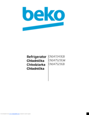 Beko CN147523GW User Manual