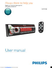 Philips CarStudio CEM5100 User Manual